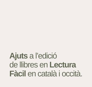 Ajuts a l’edició de llibres d’especial interès cultural o de temàtiques i gèneres poc difosos en llengua catalana o occitana 